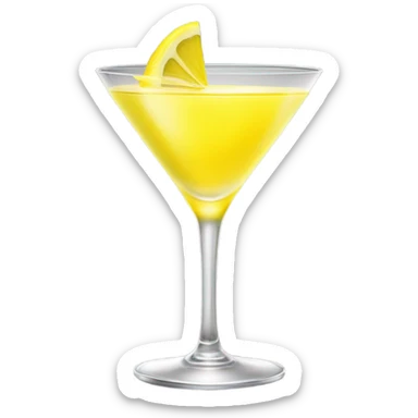 lemon drop martini  sticker