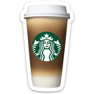 starbucks cup sticker