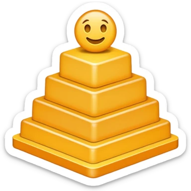 Tiered ranking sticker