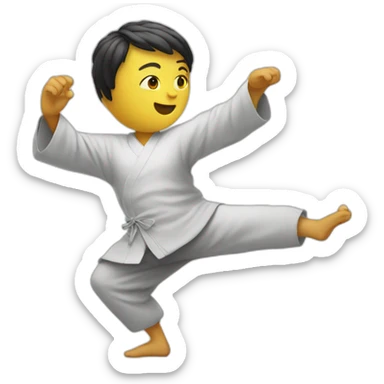Tai chi form sticker
