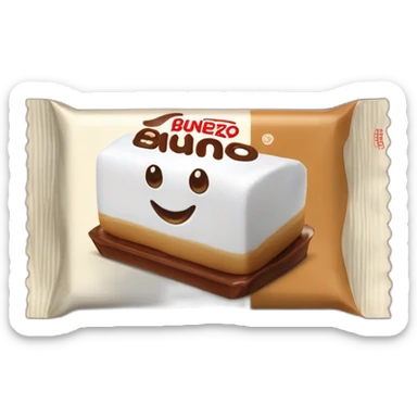 kinder bueno in package sticker