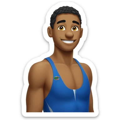 Florida gator swimmer sticker