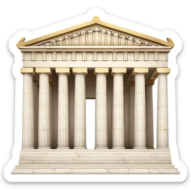 greece symbol sticker