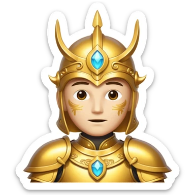 Deus todo poderoso e imortal sticker