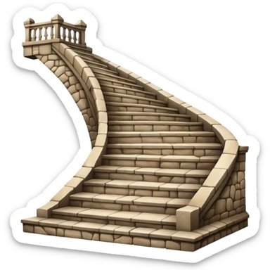 the royal castle stairs sticker
