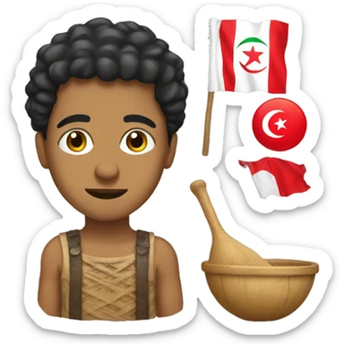 Tunisien sticker
