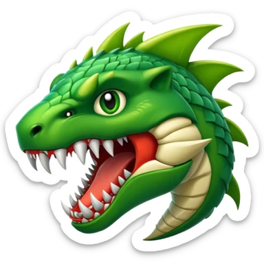 dangerous creature  sticker