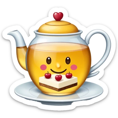 afternoon tea sticker