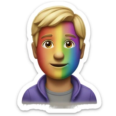 rainbow sticker