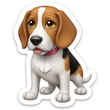 Beagle sticker