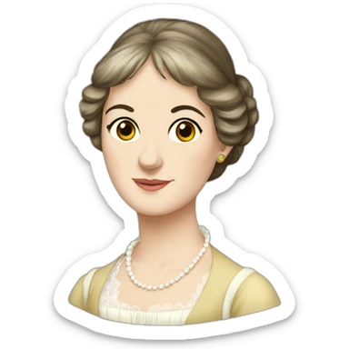jane austen sticker
