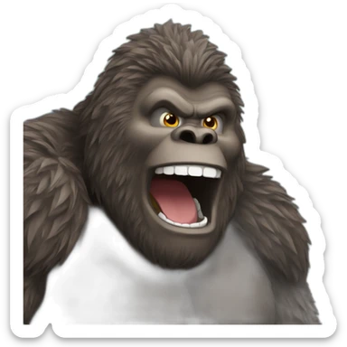 Motivational big foot sticker