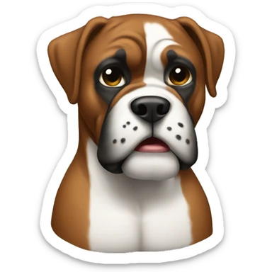 Boxer sticker