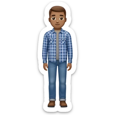 Dad full body. sticker