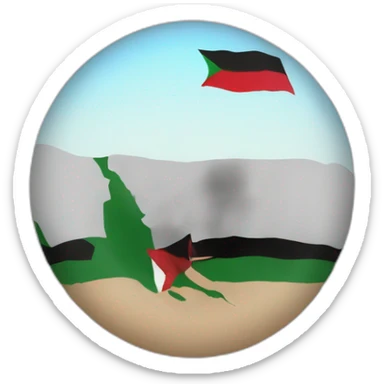 Gaza sticker