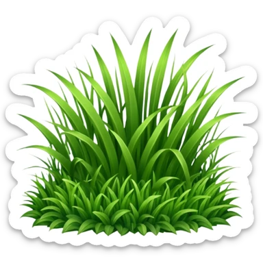 grass garden sticker