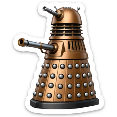 60s dalek sticker