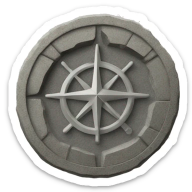 Stone island brand sticker