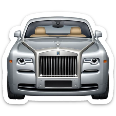 The side of Rolls Royce sticker