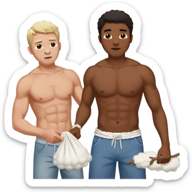 slave getting whipped by owner while picking cotton sticker