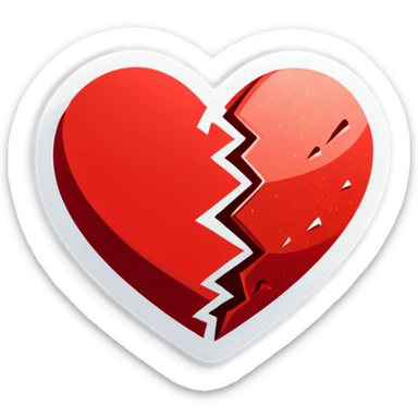 Heartbreak  sticker