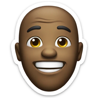 rire avec un visage de Galaxy cosmos sticker