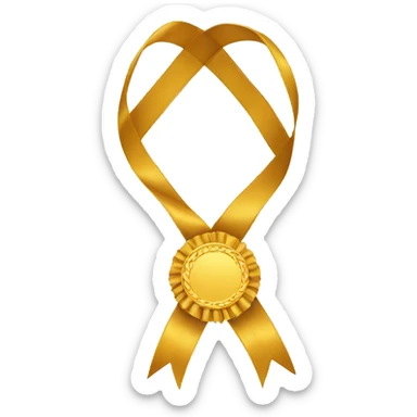 Award ribbon  sticker