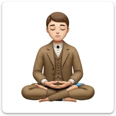 Thomas Shelby Meditating  sticker