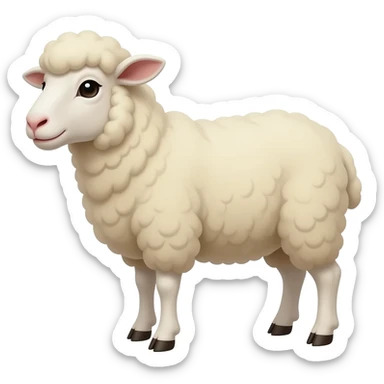 Sheep sticker