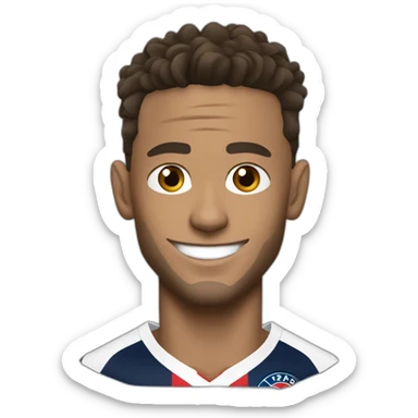 neymar jr psg sticker
