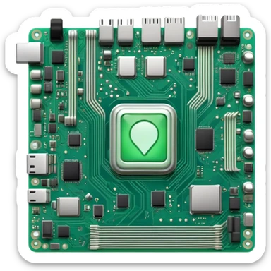 Organic Motherboard sticker