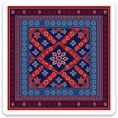 Sindhi ajrak emoji sticker