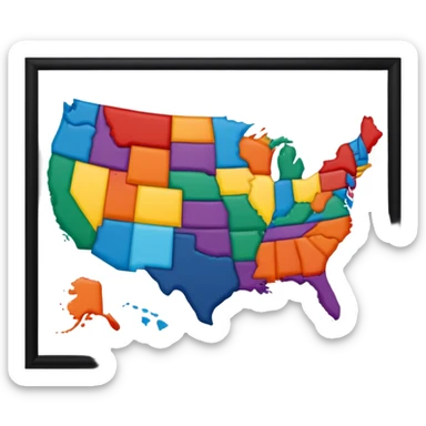 UNITED STATES sticker