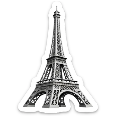 eiffel tower sticker
