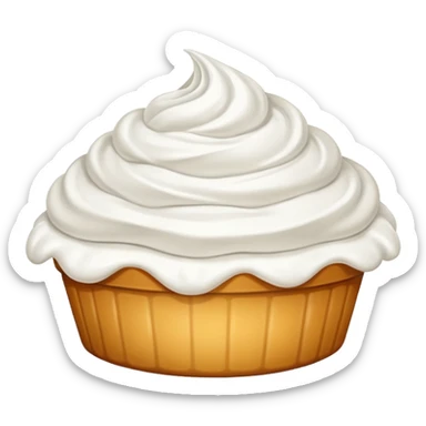 whipped cream dollip sticker