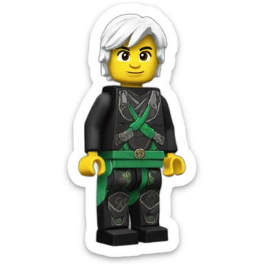lloyd garmadon from ninjago sticker