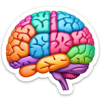 core memories in brain  sticker