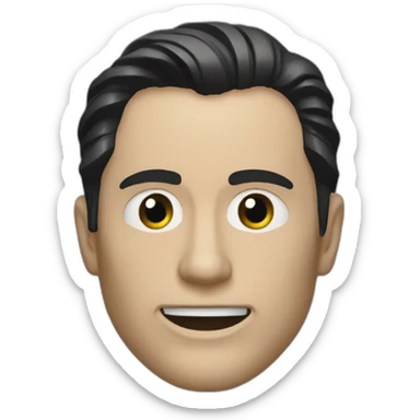 American psycho movie empji sticker