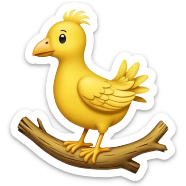 Woodstock from Snoopy sticker