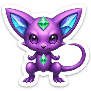 Genesect-Sableye-Mew-fusion sticker