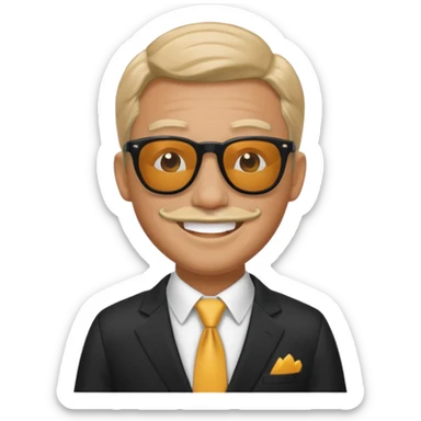 monopoly guy with sunglasses sticker