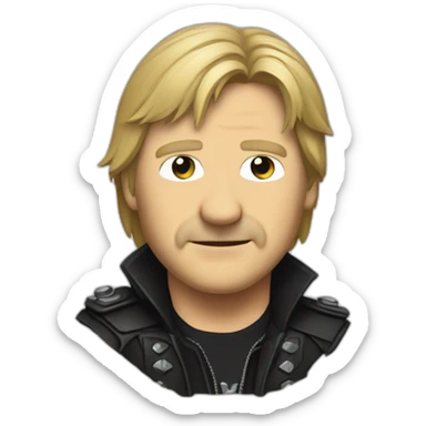 Alex Lifeson (Rush) sticker