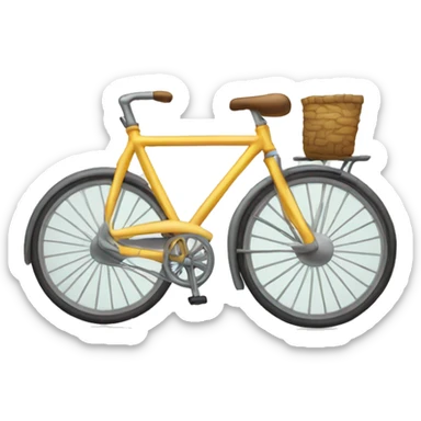 bicycle, city sticker