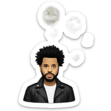 XO The Weeknd after hours  sticker