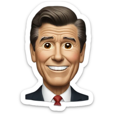 Ronald Reagan sticker