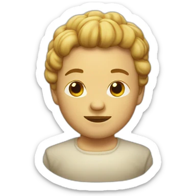 Chou a la crème sticker