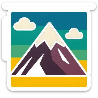 little alchemy style icon
subject: mountain
border: medium-black sticker