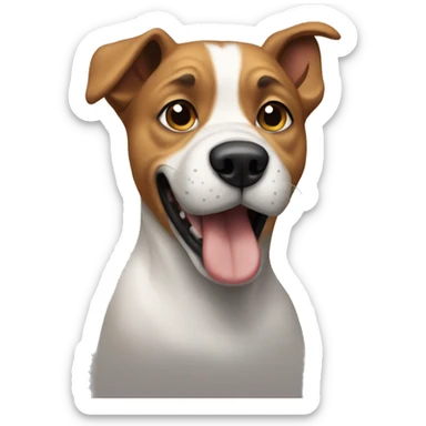 Dog Hitting The Griddy sticker