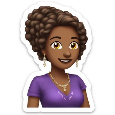 Amigas de fiesta y con brillitos  sticker