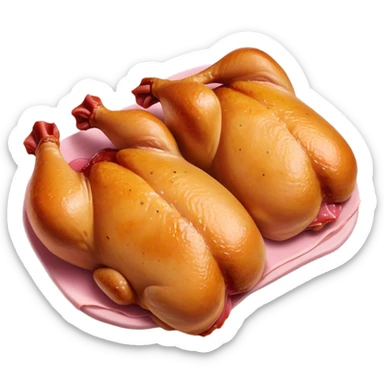 chicken thighs meat sticker